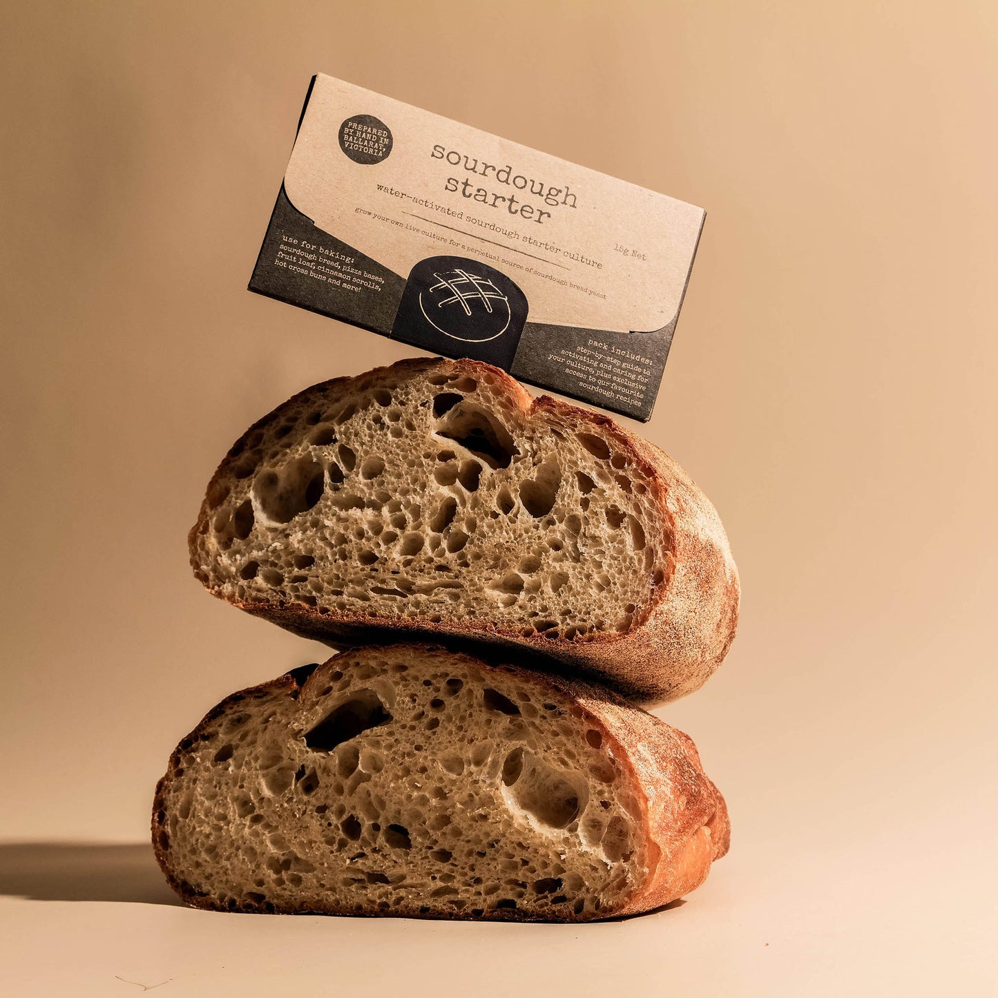 50 x Sourdough Starter Packs (Pack only)