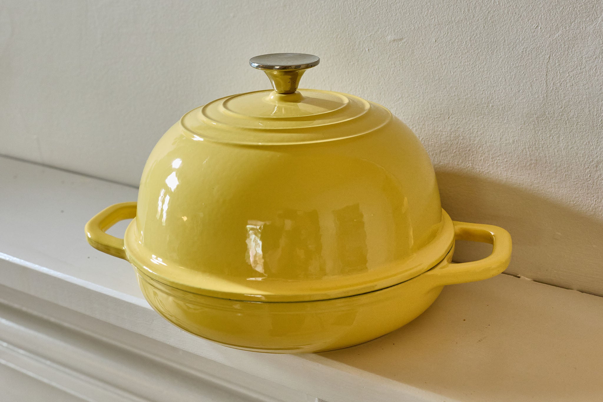 Cast Iron Bread Oven - Yellow