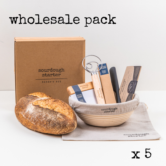 5 x Baker's Box with Sourdough Starter Pack (Wholesale)