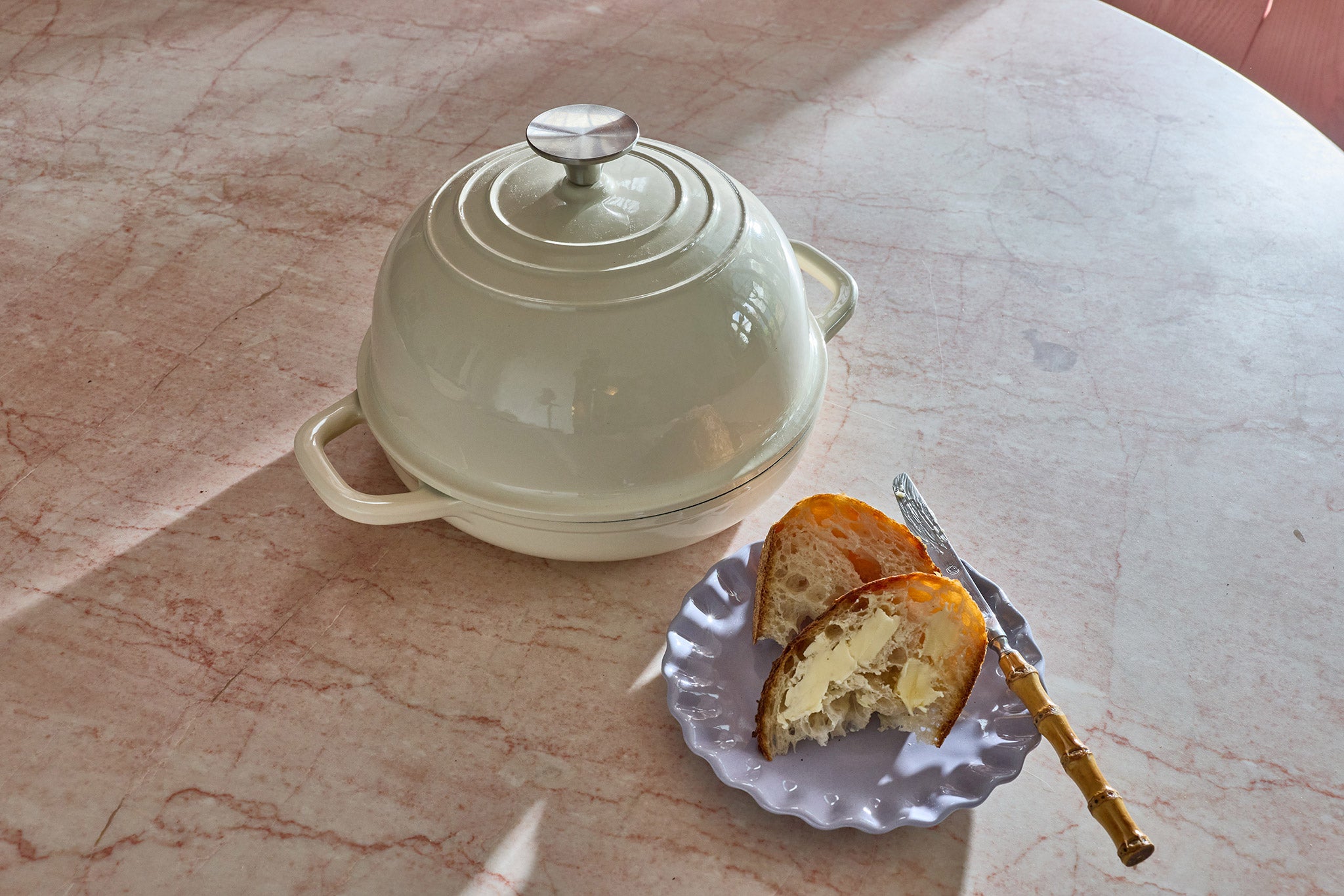 Cast Iron Bread Oven - Cream